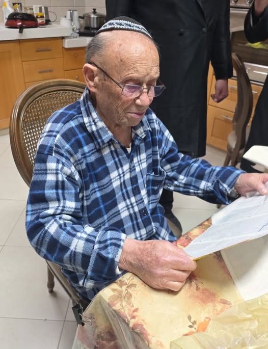 צפת נפרדת בכאב מאחד האנשים האהובים והמיוחדים בעיר, חיים ריזל ז״ל, שהלך לעולמו בגיל 89 בפטירתו. — צילום: ניהול