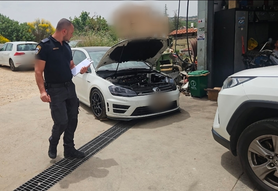 מאבק משטרת ישראל בשיפורי כלי הרכב — צילום: ניהול